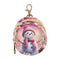 Christmas Snowman Round Pacifier Storage Case with Zipper, Portable Pacifier Case for