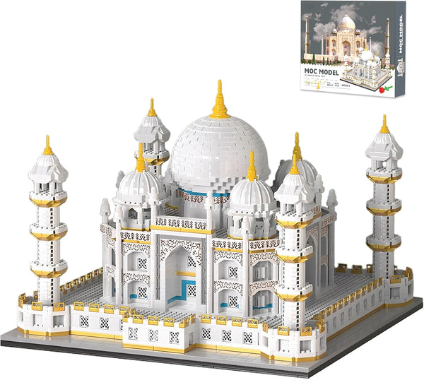 APENGBAOL Architecture Taj Mahal Micro Mini Building Blocks Set,Landmarks Collection, Display Model Gift