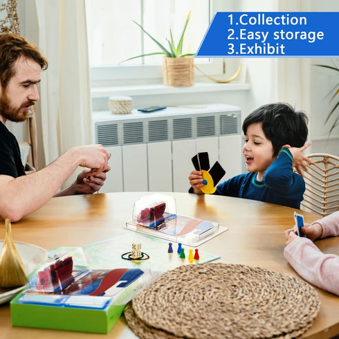 Tatuo 12 Pieces Protector Case for Hot Wheels, Compatible with Protector Packs, 6.5" x 4.25"