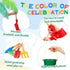 12 12 12 22 Inches Summer 4 Jexine Pcs Sand Buckets and Shovels for Kids Beach Sand Toys Bulk Plastic Beach Buckets