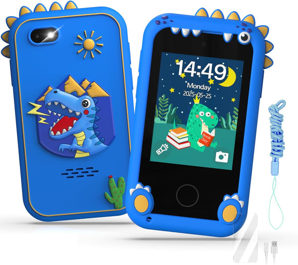 SnowCinda Kids Smart Phone Toys for Boys,Christmas Birthday Gifts for Girls Age 3-10