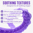 Tentacle Teether 0-24 Made in USA Medical Grade Silicone Teether for Infants Multi-Stage Molar Relief & Interactive