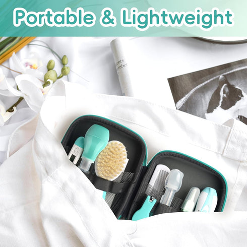 Trimmer Set (20 Baby Grooming Kit, Electric Safety Nail Baby Nursery KitInfant Safety Care with Hair Brush Comb Nail