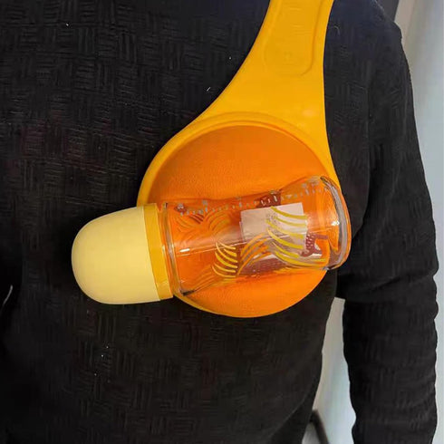 qczoyp Baby Bottle Holder Hands Free: Baby Bottle Holder Rack for Dad, Anti-Shedding and Anti-Slip Babys Bottle Rack