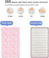 Ruby,52 x28 Cherry Blossom Themed Fitted Crib Sheet,Toddler Bed Mattress Sheets - Crib Mattress Sheet or Toddler Bed