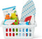 Melissa & Doug 14 Pcs Laundry Basket Pretend Play Set with Wooden Iron and Ironing Board