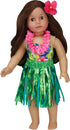 Sophia's 4 Piece Hawaiian Accessories and Floral Bathing Suit Set for 18'' Dolls