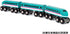 36086 3 BRIO World Trains of The World Shinkansen Hayabusa Train | Wooden Toy Train for Kids Aged Years Up