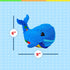 Counting Buckle Toys - Blu Whale - Develop Motor Skills and Problem Solving - and Color Recognition - Easy Travel Toy
