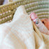 30 40 Crane Baby Blanket, Soft Cotton Jacquard Nursery and Stroller Blanket for Boys and Girls, Rainbow, x