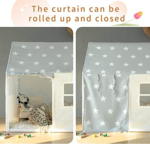 Play Tent for Kids Tent Large Playhouse Indoor Tent for Toddler Play House Tents Children Play Tent Toys for Boy Girl