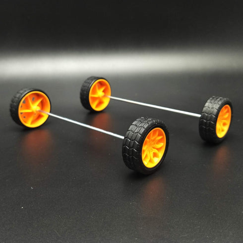 EUDAX 82 pcs Plastic Gear Package Kit - DIY Gear Assortment for Toy Motor Car Robot Accessories