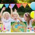 18 Set 3+, 4 Joqutoys Piece Train for Toddlers, Wooden Take-Along Tabletop Railroad for Kids Age Portable Durable Train