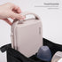 Set MOTHER-K Travel Baby Bottle Drying Rack - Baby Bottle Cleaner Kit with Cleanser and Mini Silicone Bottle Brush