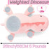 5 lbs, 26" (66 CM JOD Weighted Dinosaur Stuffed Animals, Dinosaur Weighted Large Weighted Plush Animal, Cute Plush Toy