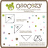 OsoCozy (6 Pack) 27 27 Inches, 100% Unbleached Birdseye Flat Cloth Diapers - x One-Layer Flat Cloth Baby Nappies Made