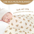 Summer Baby Nursing Pillow Cover, Removeable Breastfeeding Pillow Slipcover, Muslin Car Seat Cover Baby Girls Boys