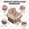 OZRVYNDAREL Padded Shopping Cart Cover for Baby Boy & Girl, High Chair Cover for Restaurant Seat, Machine Washable