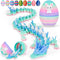 TBOLINE 12" 3D Printed Dragon Egg, Cool 3D Printer Articulated Crystal Dragon