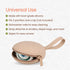 2 Pack Silicone Pacifier Holder Case, Baby Pacifier Holder Pouch for Newborn, Boys and Girls, Portable Silicone