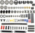 116 pcs Technical Gears Axle Pin Connectors, Wheels Connectors for Building Brick Accessories