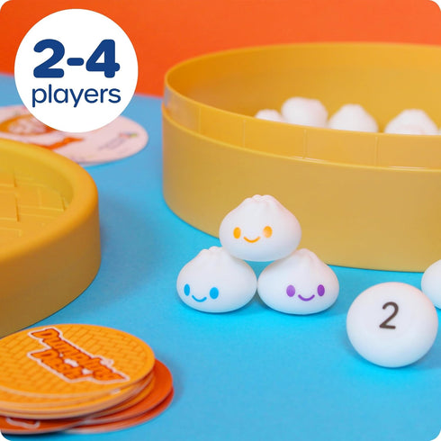 Counting Learning Resources Dumpling Dash Fine Motor Math Game - Squishy Dumpling Toy, Montessori Toys, Kids Board