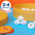 Counting Learning Resources Dumpling Dash Fine Motor Math Game - Squishy Dumpling Toy, Montessori Toys, Kids Board