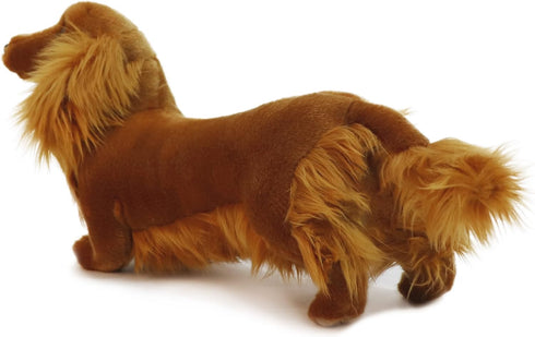 MY DOG Mini - Premium Dog Stuffed Animal - Lifelike & Realistic - Dachshund Brown