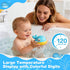 1-3, 1 2 3 Light Up Whale Sprinkler Baby Bath Toys for Kids Ages Pool Water Toys for Toddlers Bathtub Fountain Toys