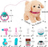 Koonie Talking Plush Golden Retriever Toy, Electronic Interactive Stuffed Puppy for Kids