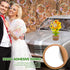 Sunflower Bubble Machine with Remote Control, Dancing Sunflower Bubble Machine with LED Lights, Rechargeable Automatic