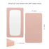 2 52"x 28" Konssy Muslin Crib Sheets for Girl Boy, PCS Soft and Breathable Cotton Baby Sheets for Standard Crib