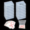 18Pcs Playing Card Deck Box - Clear Plastic Empty Playing Game Card Boxes Holder Storage Organizer for Bank Card