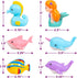 6 Pack Tub Works Mermaid Lagoon Light Up Bath Toys, | Water-Activated Light Up Toys Flash & Change Color | Easy-Grip