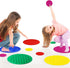 10 Lenwen Pcs Sensory Mat Discs Sensory Stepping Circles Pads Textured Tactile Toys Stimulation for Calming Play