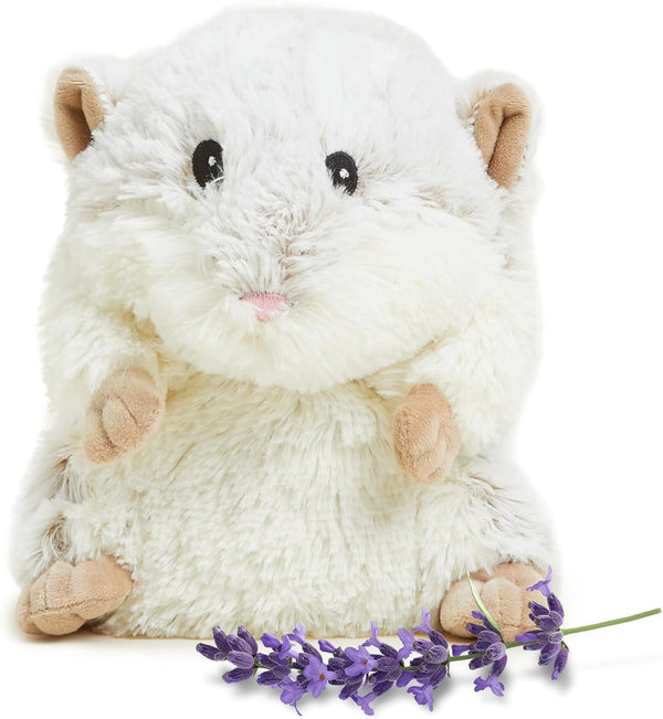 warmies Microwavable & Weighted Stuffed Animals, Hamster - Heated Stuffed Animal Plushie