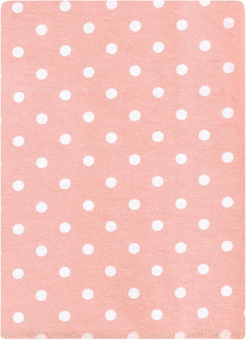 12pk, Hudson Baby Unisex Baby Flannel Burp Cloth Sweet Peach, One Size