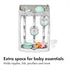 Compact OXO Tot Drying Rack for Baby Bottles