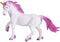 MOJO Pink Unicorn Fantasy Realistic Wildlife Toy-Replica Hand Painted Figurine