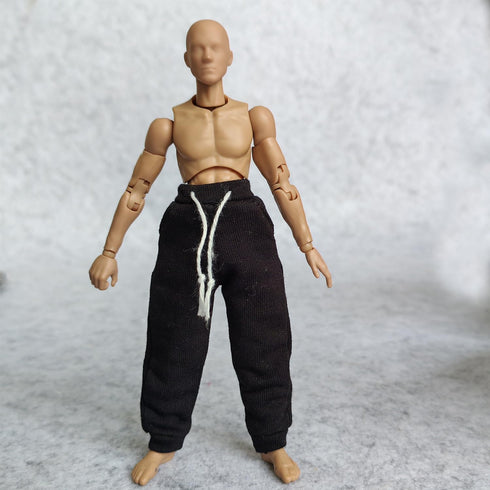 1/12 Scale Action Figure Sweat Pants Clothing for 1:12 6-Inch Male Action Figure Doll