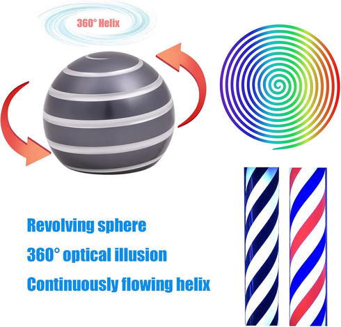 JoyJoltoy 180 Desk Toys for Fidget Kinetic Cool-Gadgets: Seconds Spinning Toy, Cool-Stuff Thing for Adult Teen Children