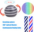 JoyJoltoy 180 Desk Toys for Fidget Kinetic Cool-Gadgets: Seconds Spinning Toy, Cool-Stuff Thing for Adult Teen Children