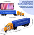 AIUAZA 1/65 Truck Model, Detachable Cargo Container, Children's Toy, Alloy Semi Truck, Trailer Toys for Boys