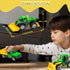 6pcs Set, 3 Oriate Kid Diecasting Farm Car Toys Harvester, Transporter, Truck, Sprayer Small Farm Toys, Mini Cars Model