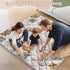 74x50IN Tummy 6-12 Baby Play Mat - Time Mat for Babies Months - Non-Slip Safe Crawling Mat for Indoor & Outdoor - Soft