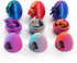 Kohimit 6 Pack 3D Printed Poseable Dragon Figures with Matching Eggs, Articulated Fidget