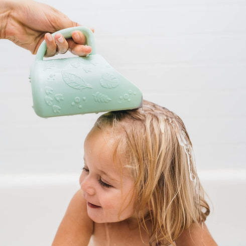 0m+, Dr. Browns CleanUp Dino-Soft Baby Bath Spout Cover and Dino-Pour Bath Rinse Cup, BPA Free, Certified Plastic