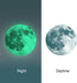 Glow Moon Wall Stickers, Luminous Stickers for Kid Room Decoration, Glow in The Dark Wall Decals