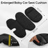 2 Infant Car Seat Insert with Headrest for Preemie to Toddler, Thickened Baby Car Seat Head Support for Side Impact