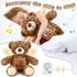Leyndo Angel Remembrance Bear Plush Stuffed Animal with Recorder, 12 Inch Voice Recording Doll and Picture Frame